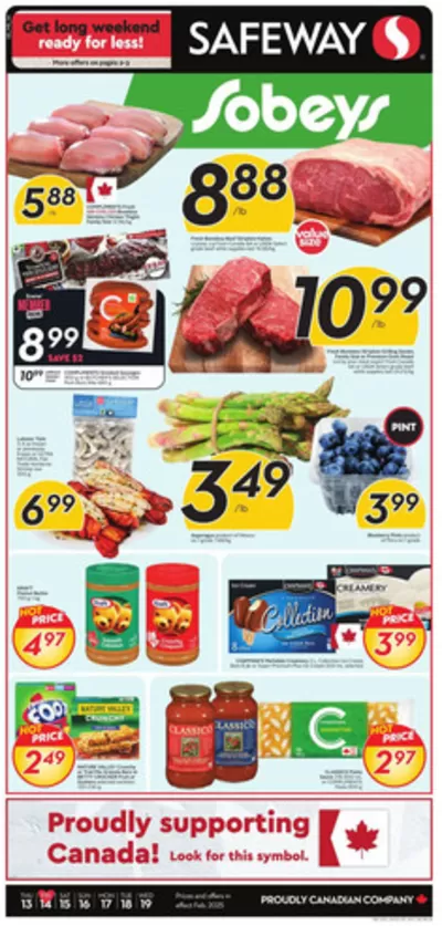 Safeway catalogue in Edmonton | Save now with our deals | 2025-02-13 - 2025-02-19