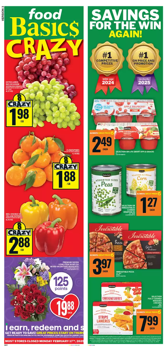 Food Basics catalogue in Bolton | Current bargains and offers | 2025-02-13 - 2025-02-19