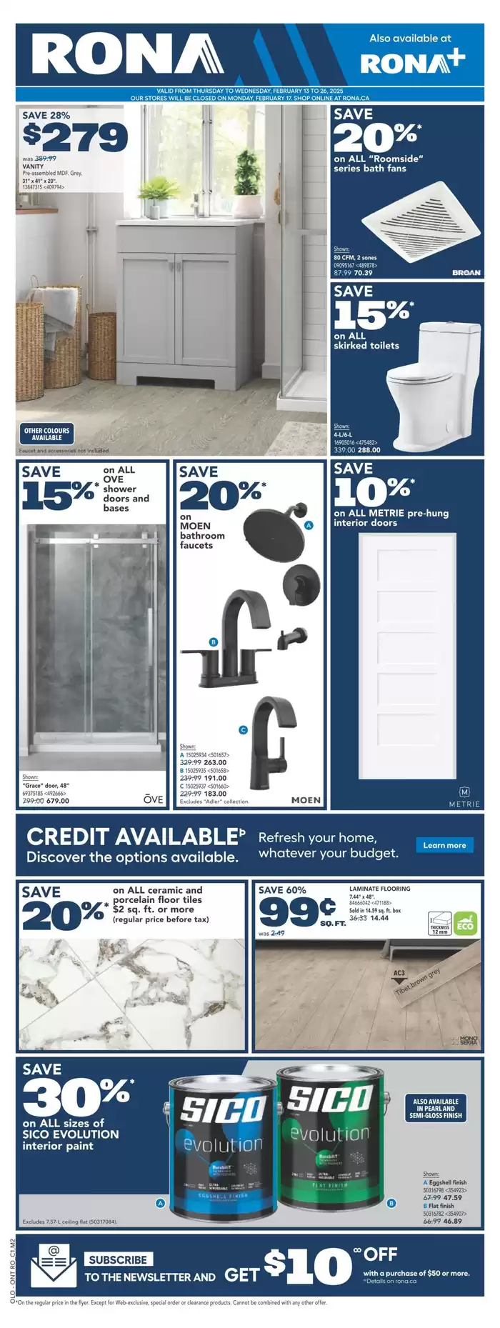 RONA catalogue in Ilderton | Current special promotions | 2025-02-13 - 2025-02-19