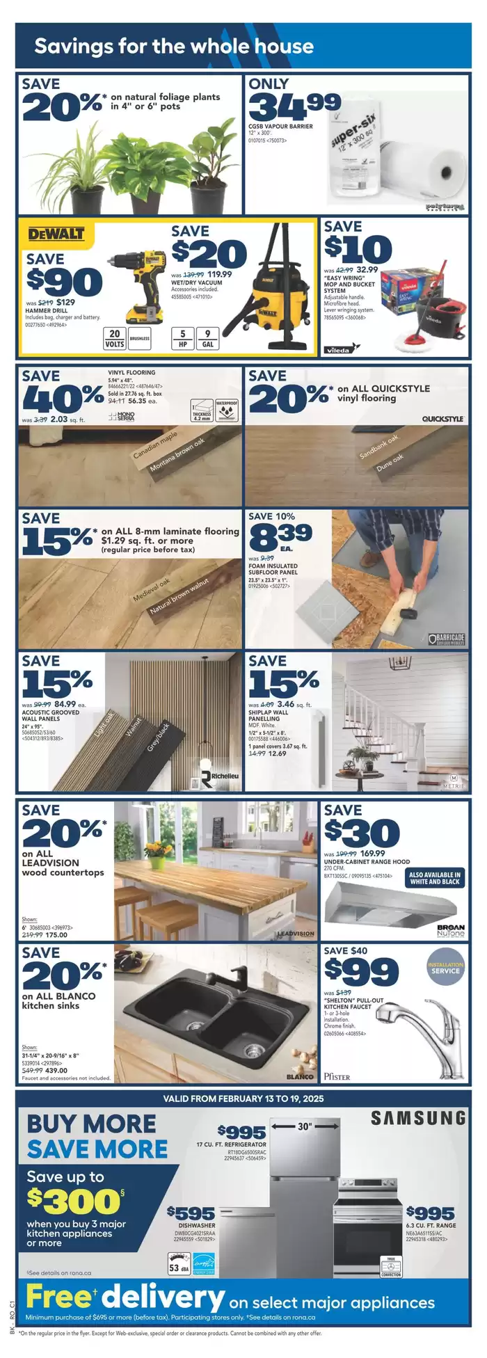 RONA catalogue in Ilderton | Current special promotions | 2025-02-13 - 2025-02-19