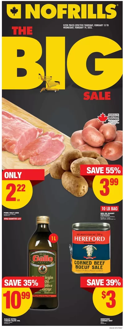 No Frills catalogue in Grande Prairie | Top deals for all customers | 2025-02-13 - 2025-02-19