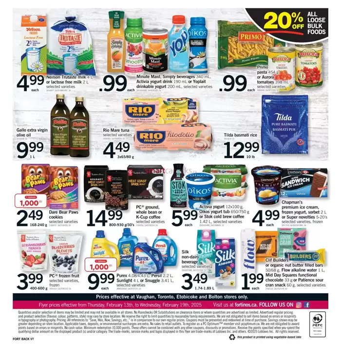 Fortinos catalogue in Hamilton | Fortinos weekly flyer | 2025-02-13 - 2025-02-19