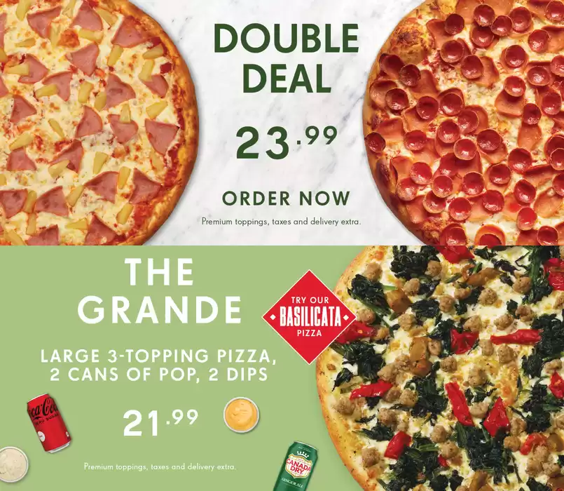 Pizza Nova catalogue in Bowmanville | Double Deal | 2025-02-12 - 2025-02-26