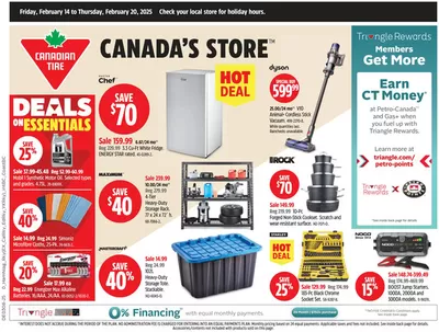 Canadian Tire catalogue in Walnut Grove | Save now with our deals | 2025-02-14 - 2025-02-20