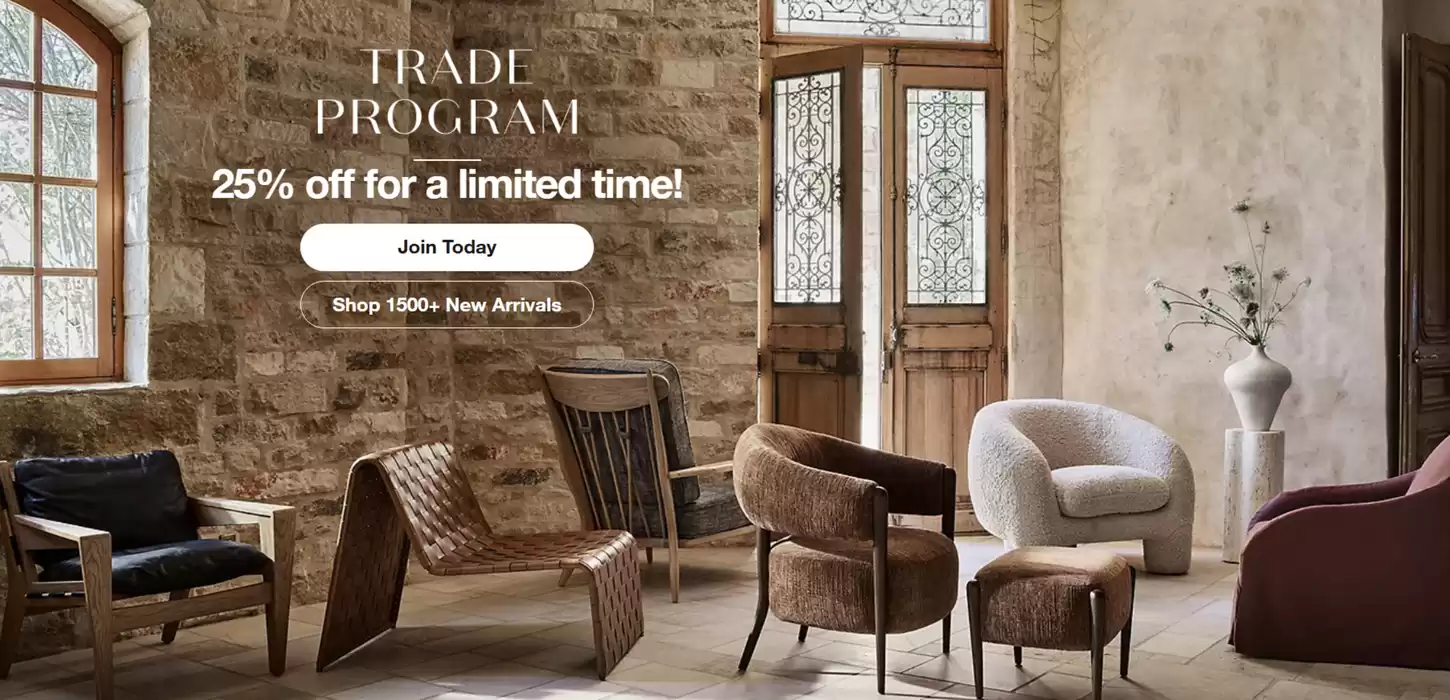 Crate & Barrel catalogue in Vancouver | 25% Off Savings | 2025-02-12 - 2025-02-26