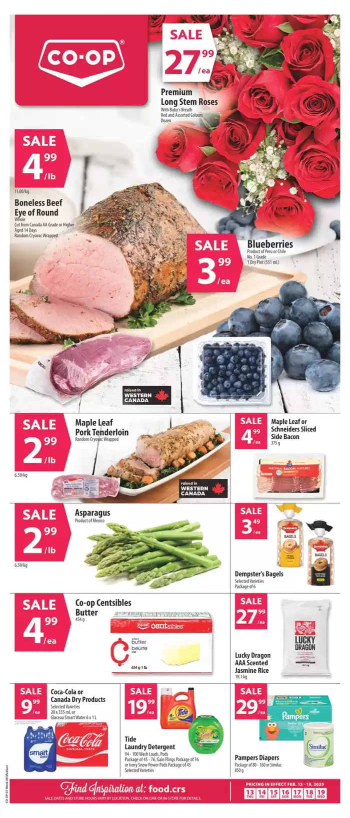 Co-op Food catalogue in La Crête | Current deals and offers | 2025-02-13 - 2025-02-19