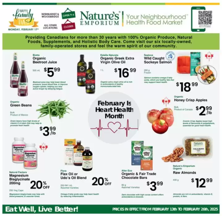 Nature's Emporium catalogue | Valentine's Day Promo | 2025-02-13 - 2025-02-26