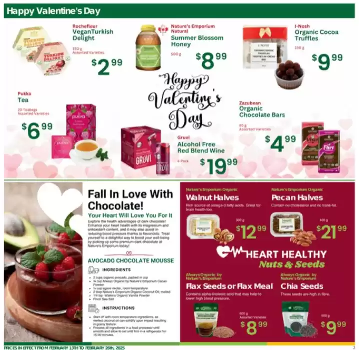 Nature's Emporium catalogue | Valentine's Day Promo | 2025-02-13 - 2025-02-26