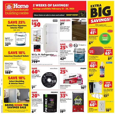 Garden & DIY offers in Saint Albert | Offers for bargain hunters in Home Hardware | 2025-02-13 - 2025-02-26