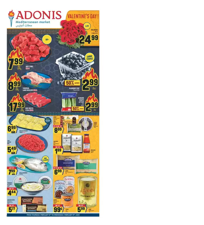 Marché Adonis catalogue in Mississauga | Top deals for all customers | 2025-02-13 - 2025-02-19