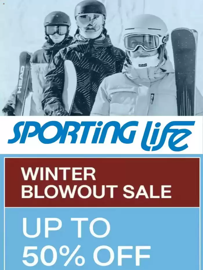 Sporting Life catalogue in Toronto | Up To 50% Off | 2025-02-13 - 2025-02-22