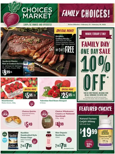 Choices Market catalogue in Vancouver | Choices Market weekly flyer | 2025-02-13 - 2025-02-27