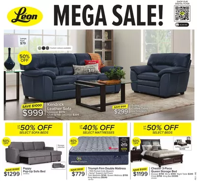 Leon's catalogue in Halifax | Great discounts on selected products | 2025-02-13 - 2025-03-05