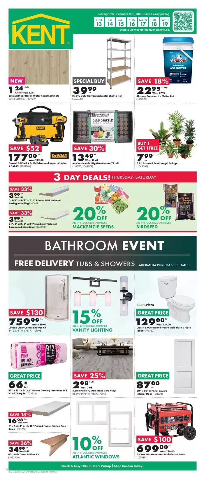 Kent catalogue in Borden-Carleton | Kent Weekly ad | 2025-02-13 - 2025-02-19