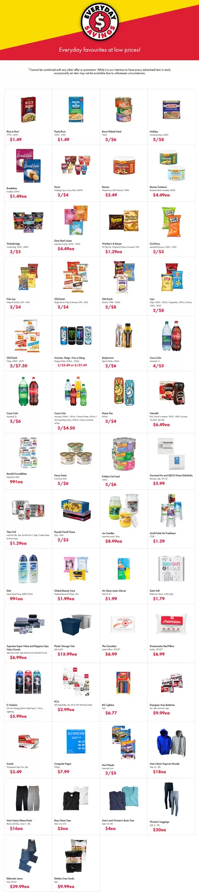 Grocery offers in Prince Rupert | Everyday Savings in The Bargain Shop | 2025-02-13 - 2025-02-27