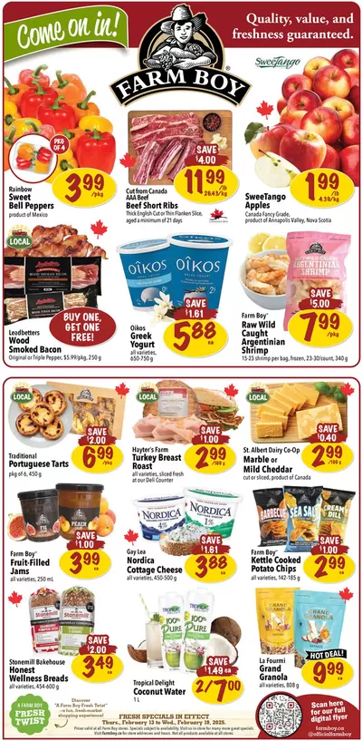 Farm Boy catalogue in Oshawa | Farm Boy weekly flyer | 2025-02-13 - 2025-02-19