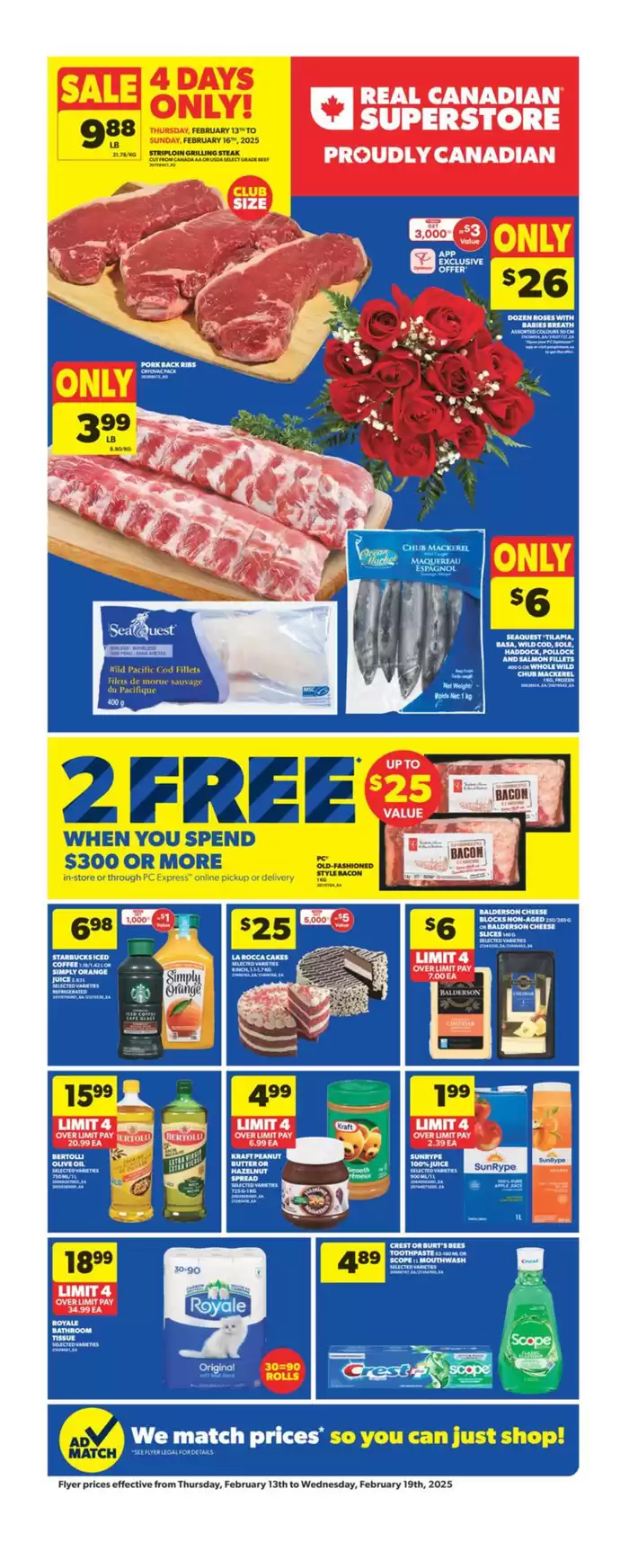 Real Canadian Superstore catalogue in Richmond | Great offer for bargain hunters | 2025-02-13 - 2025-02-19