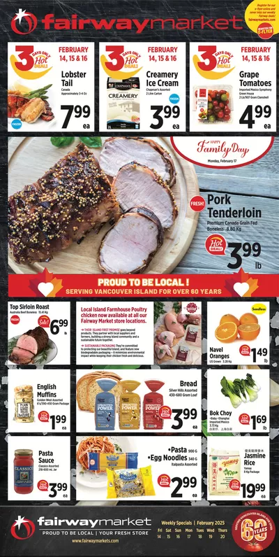 Grocery offers in View Royal | Fairway Market Weekly Flyer in Fairway Market | 2025-02-13 - 2025-02-27