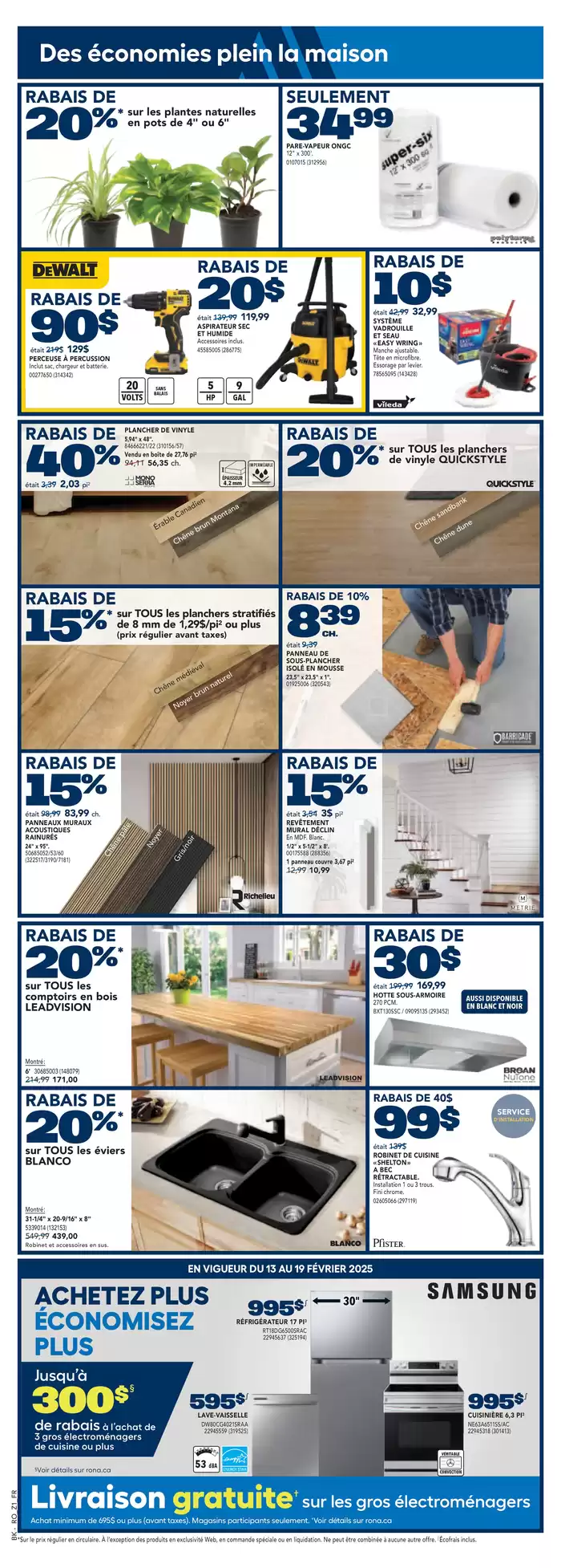 Réno Dépôt catalogue in Toronto | Current deals and offers | 2025-02-13 - 2025-02-26