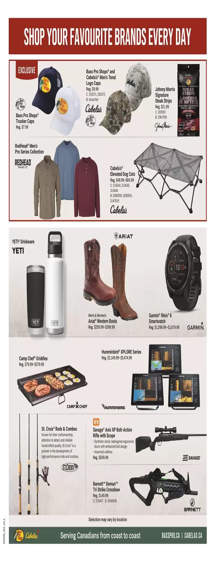 Cabela's catalogue in Nanaimo | Snow Days Deals | 2025-02-13 - 2025-02-26