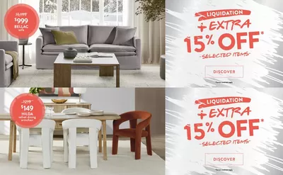 Home & Furniture offers in Scarborough | Extra 15% Off Sale in Structube | 2025-02-14 - 2025-02-28