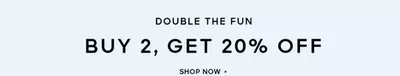 Luxury Brands offers in Scarborough | BUY 2, GET 20% OFF in Michael Kors | 2025-02-14 - 2025-02-28