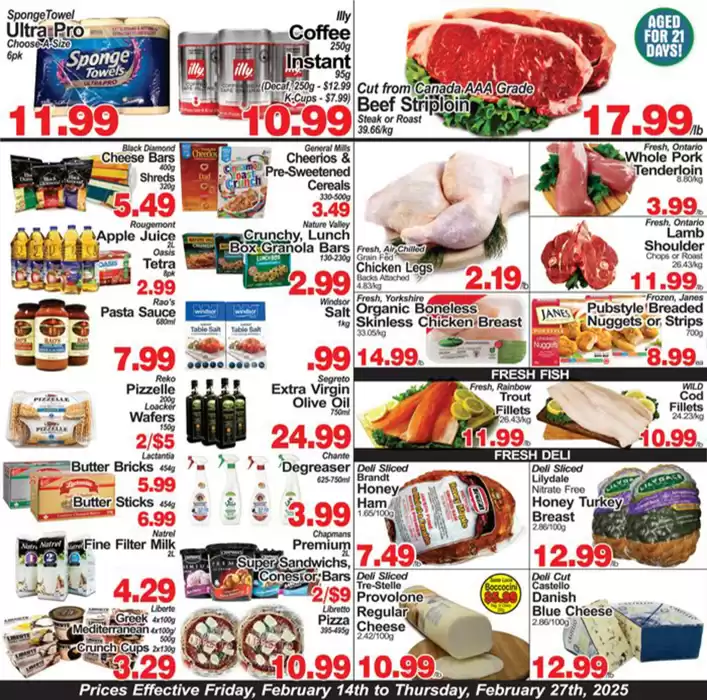 Greco's Fresh Markets catalogue in Richmond Hill | Weekly Specials | 2025-02-14 - 2025-02-27