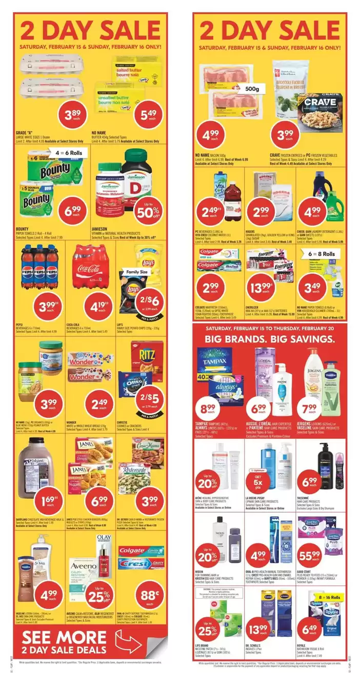 Shoppers Drug Mart catalogue in Airdrie | Current bargains and offers | 2025-02-15 - 2025-02-20