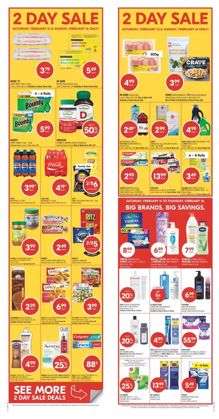 Shoppers Drug Mart catalogue in St. John's | Discounts and promotions | 2025-02-15 - 2025-02-20