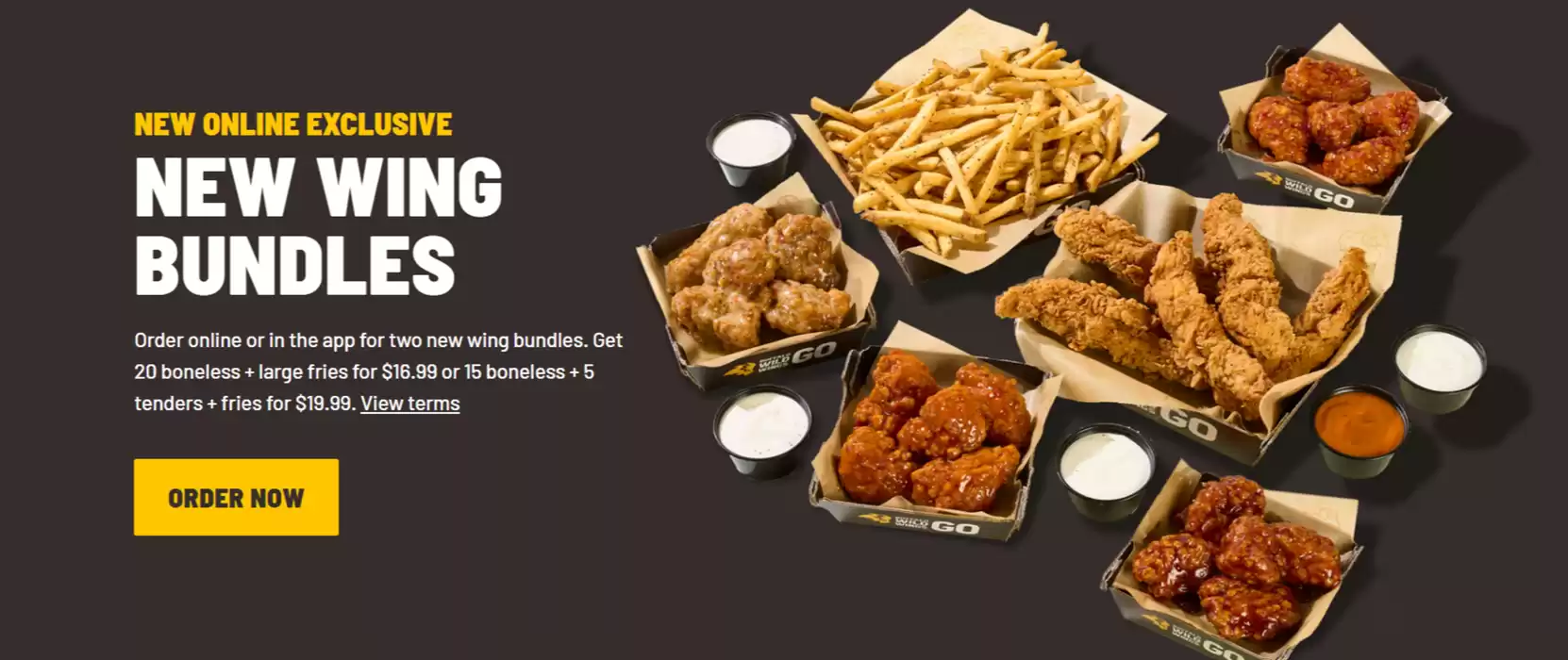 Buffalo Wild Wings catalogue in Oshawa | New Wing Bundles | 2025-02-14 - 2025-02-28