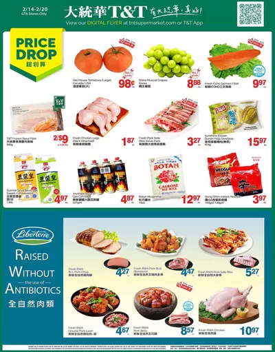 T&T Supermarket catalogue in Markham | Top deals for all customers | 2025-02-14 - 2025-02-20