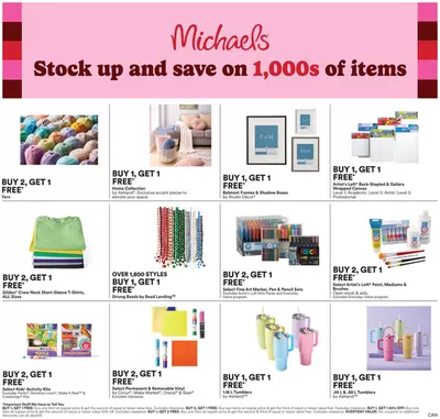 Home & Furniture offers in Bowmanville | 2/14 Weekly Ad Canada in Michaels | 2025-02-14 - 2025-02-20