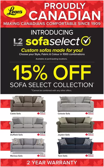 Leon's catalogue in Halifax | Discounts and promotions | 2025-02-13 - 2025-03-05