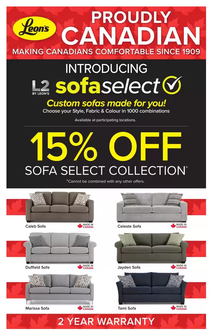 Leon's catalogue in Halifax | Exclusive deals for our customers | 2025-02-13 - 2025-03-05