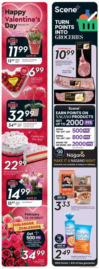 Sobeys catalogue in Miramichi | Wide range of offers | 2025-02-13 - 2025-02-19