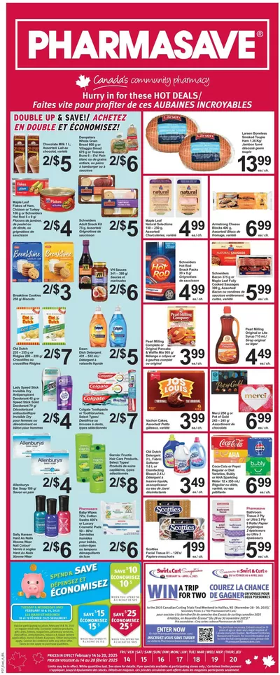 Pharmacy & Beauty offers in Bowmanville | Pharmasave weekly flyer in Pharmasave | 2025-02-14 - 2025-02-20