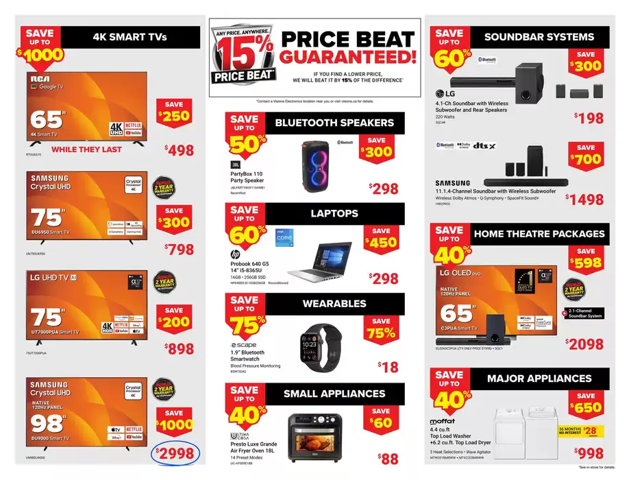 Visions Electronics catalogue in Okotoks | Flyer | 2025-02-14 - 2025-02-20