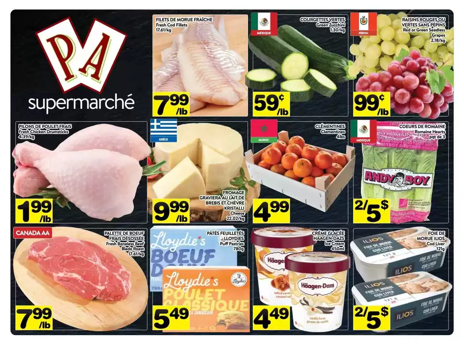 Supermarché PA catalogue in Montreal | Spéciaux de la semaine | 2025-02-17 - 2025-02-23