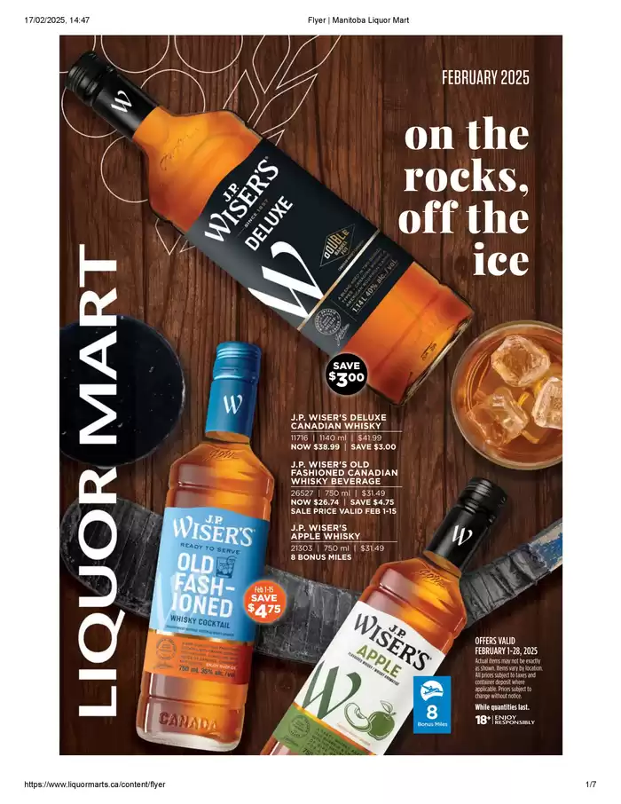 Liquor Mart catalogue in Carman | Current deals and offers | 2025-02-17 - 2025-02-28