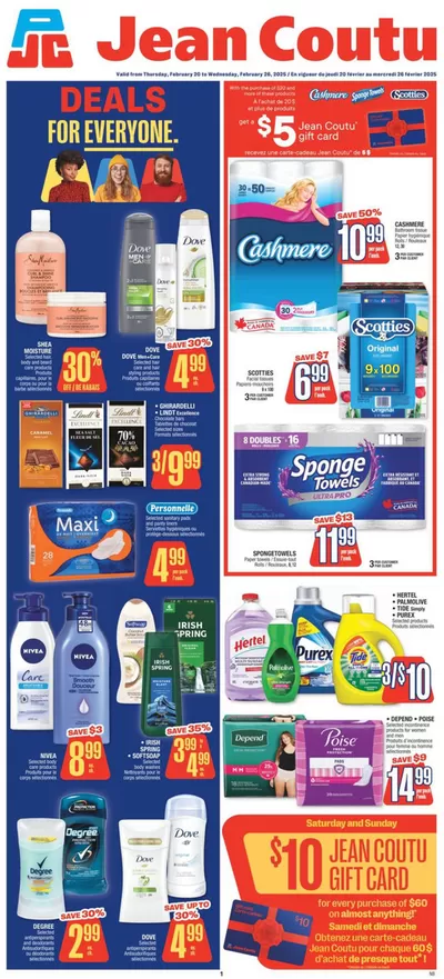 Pharmacy & Beauty offers in Danville | Top deals for all customers in Jean Coutu | 2025-02-20 - 2025-02-26