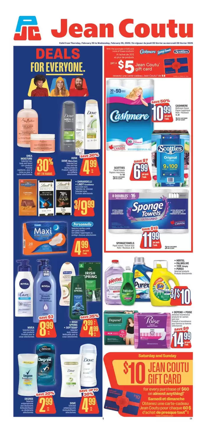 Jean Coutu catalogue in Châteauguay | Special offers for you | 2025-02-20 - 2025-02-26