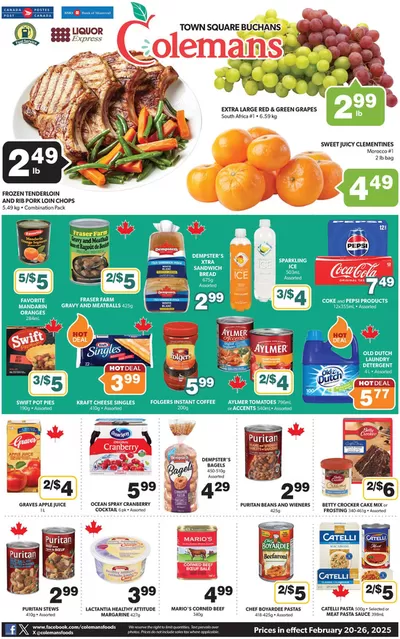 Grocery offers in Deer Lake | Current deals and offers in Coleman's | 2025-02-20 - 2025-02-26