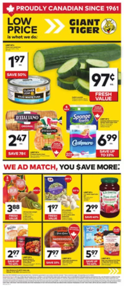 Grocery offers in Borden-Carleton | Current special promotions in Giant Tiger | 2025-02-19 - 2025-02-25