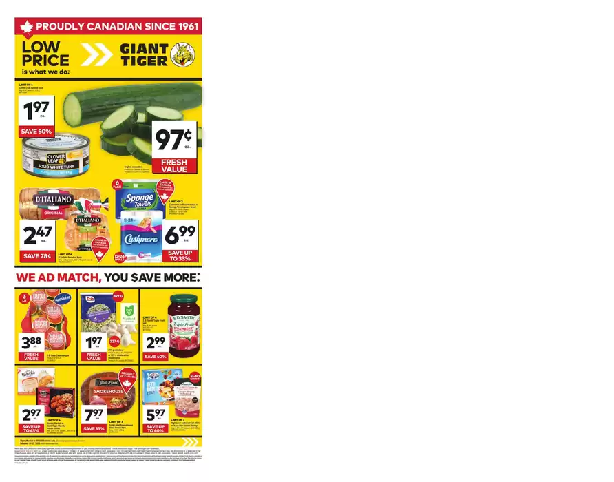 Giant Tiger catalogue in Woodstock | Exclusive bargains | 2025-02-19 - 2025-02-25