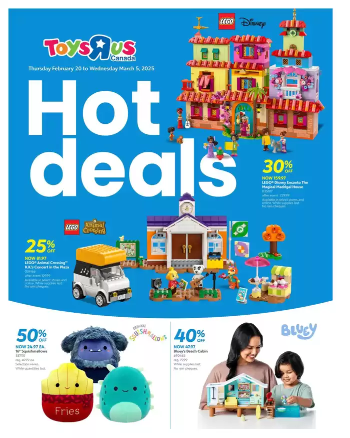 Toys R us catalogue in Belleville | Great discounts on selected products | 2025-02-20 - 2025-03-05