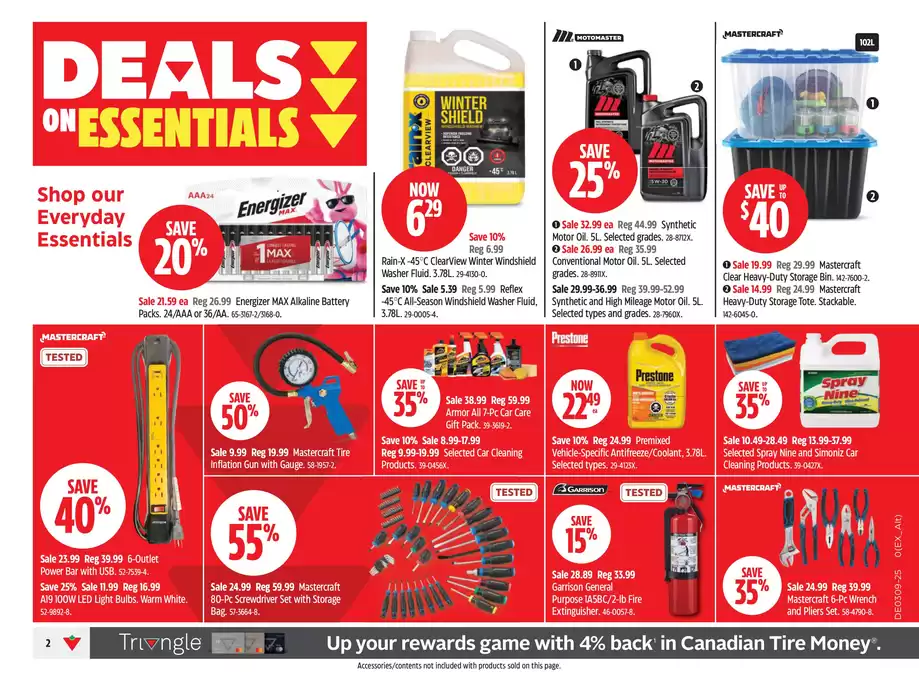 Canadian Tire catalogue in Haute-Aboujagane | Our best bargains | 2025-02-20 - 2025-02-26