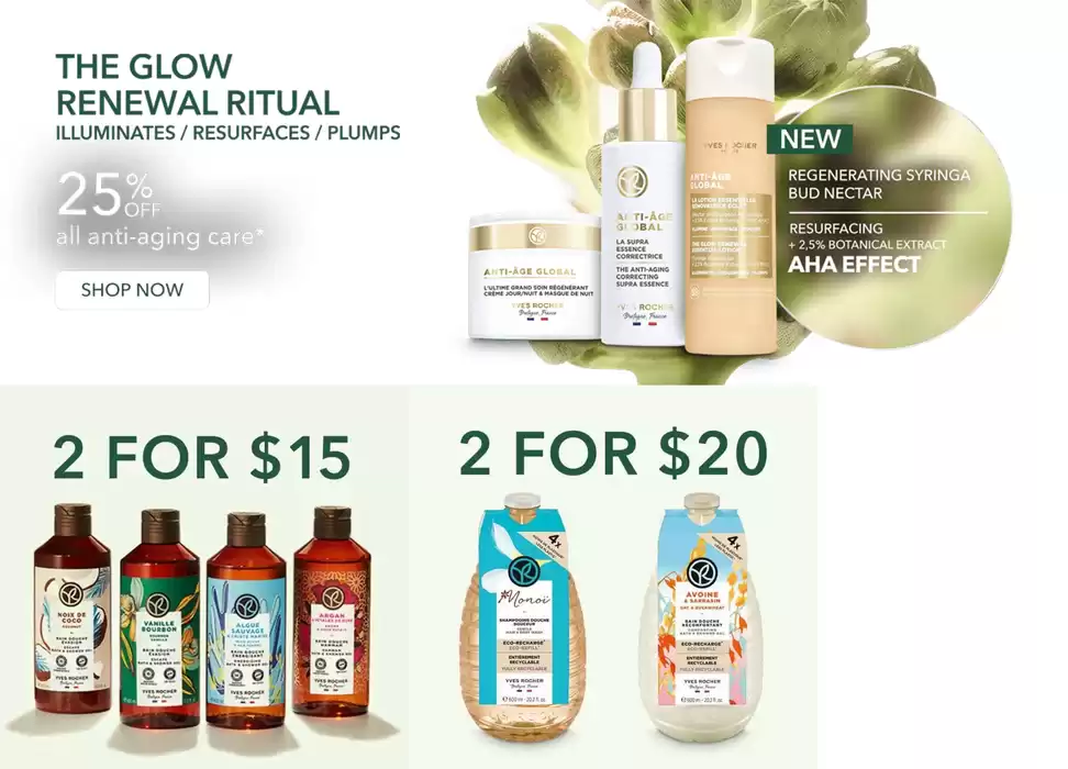 Yves Rocher catalogue in Oshawa | 25% Off Savings | 2025-02-18 - 2025-03-04