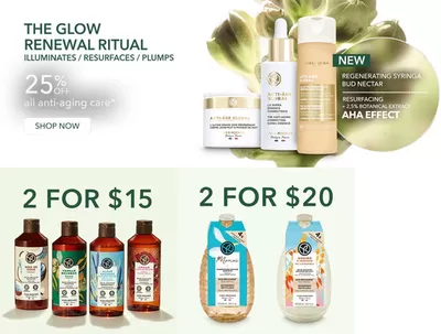 Pharmacy & Beauty offers in Shawinigan | 25% Off Savings in Yves Rocher | 2025-02-18 - 2025-03-04