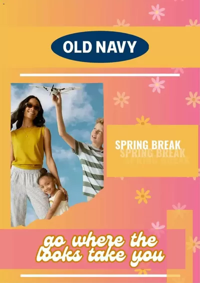 Clothing, Shoes & Accessories offers in Mississauga | Spring Break Sale in Old Navy | 2025-02-19 - 2025-02-23