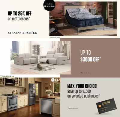 Home & Furniture offers in Saint-Hyacinthe | Special Offers For You in Germain Larivière | 2025-02-19 - 2025-03-05